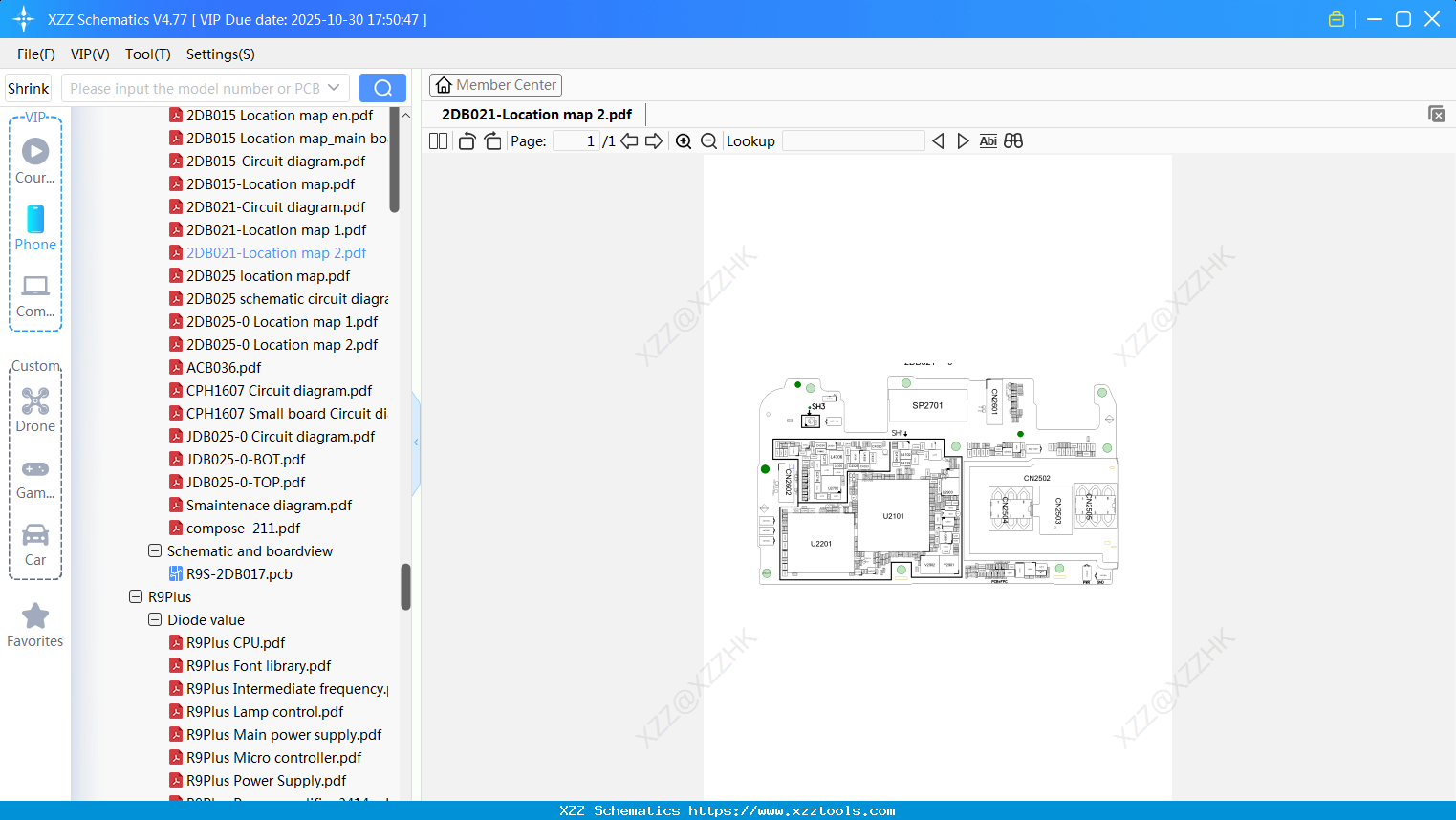 OPPO 2DB021-Location Map 2
